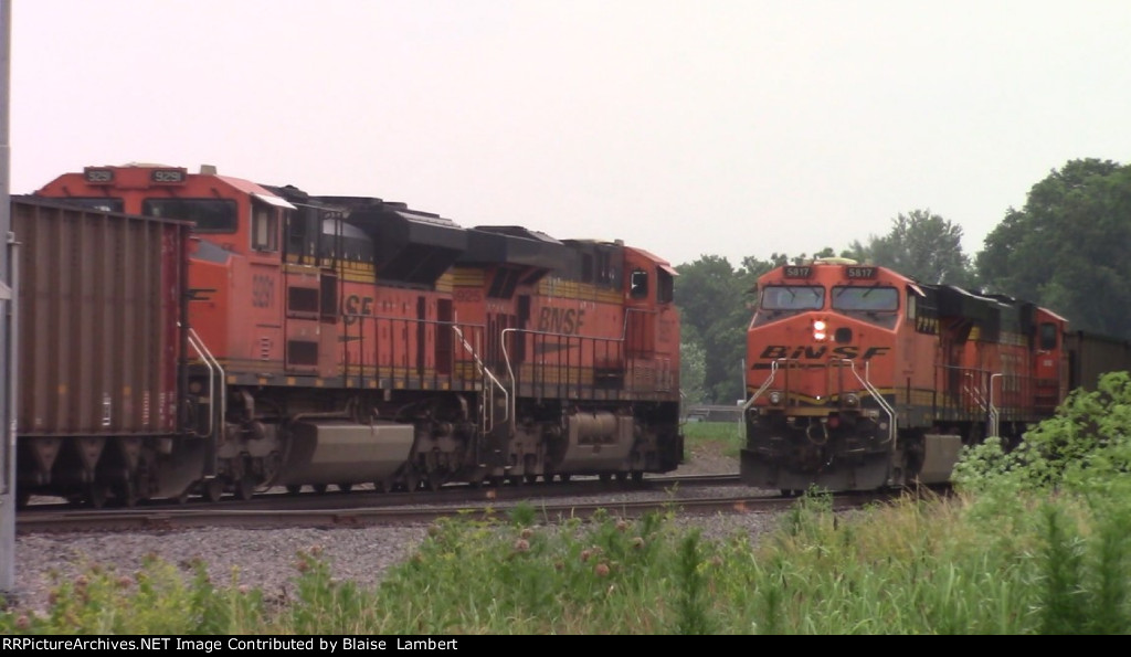 BNSF local and LORAM 